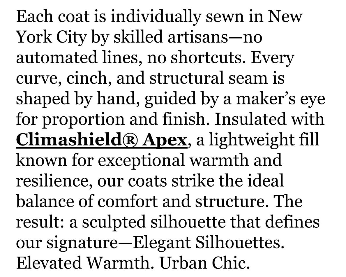 1 - The Signature Silhouette